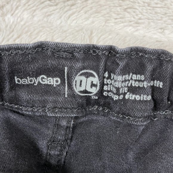 Gap Boys DC Batman Jeans Slim Fit sz 4 - Picture 8 of 9
